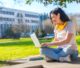 Pakistani student studying in Spain with a Spanish university campus, representing affordable European education and Spain student visa opportunities.